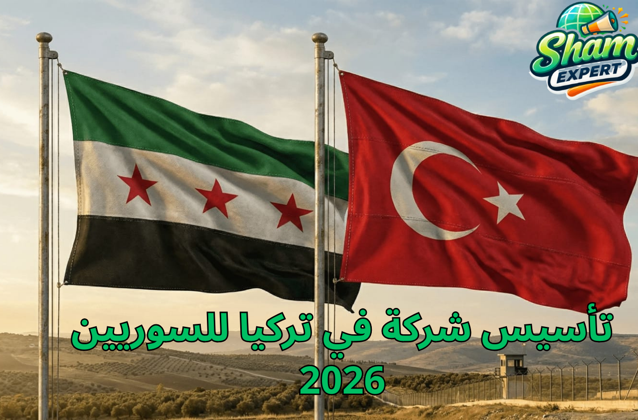 تأسيس شركة في تركيا للسوريين 2026
