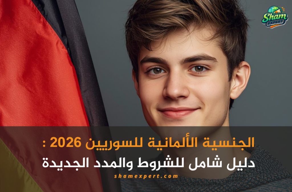 الجنسية الألمانية للسوريين 2026