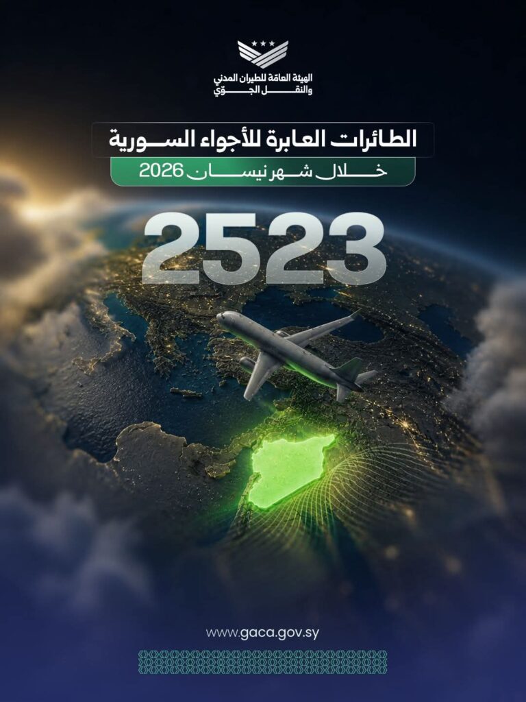 الأجواء السورية تستعيد نشاطها 
