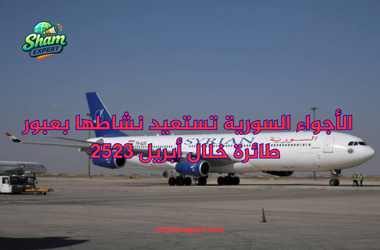 الأجواء السورية تستعيد نشاطها بعبور 2523 طائرة