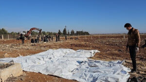 مقبرة جماعية في دمشق