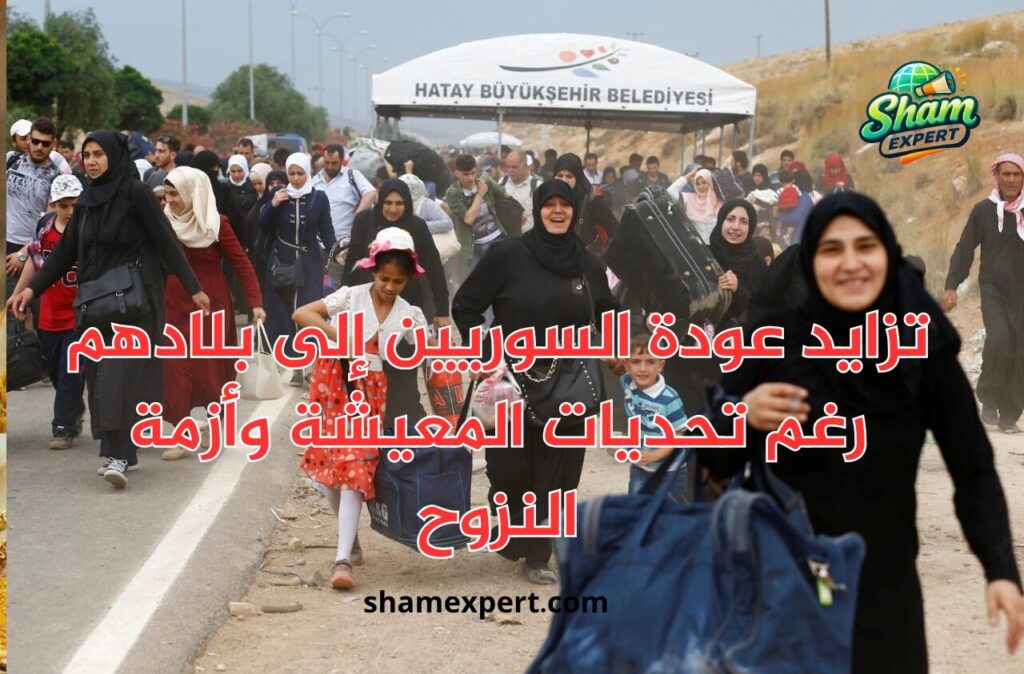 تزايد عودة السوريين إلى بلادهم رغم تحديات المعيشة وأزمة النزوح