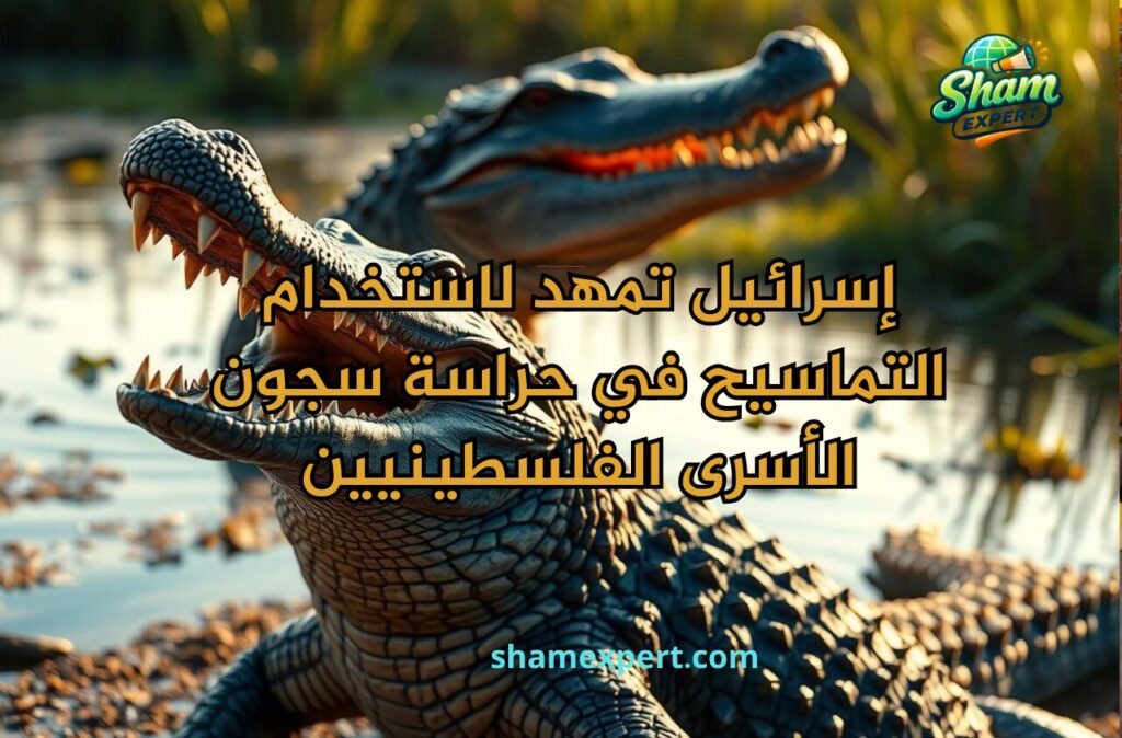 إسرائيل تمهد لاستخدام التماسيح في حراسة سجون الأسرى الفلسطينيين