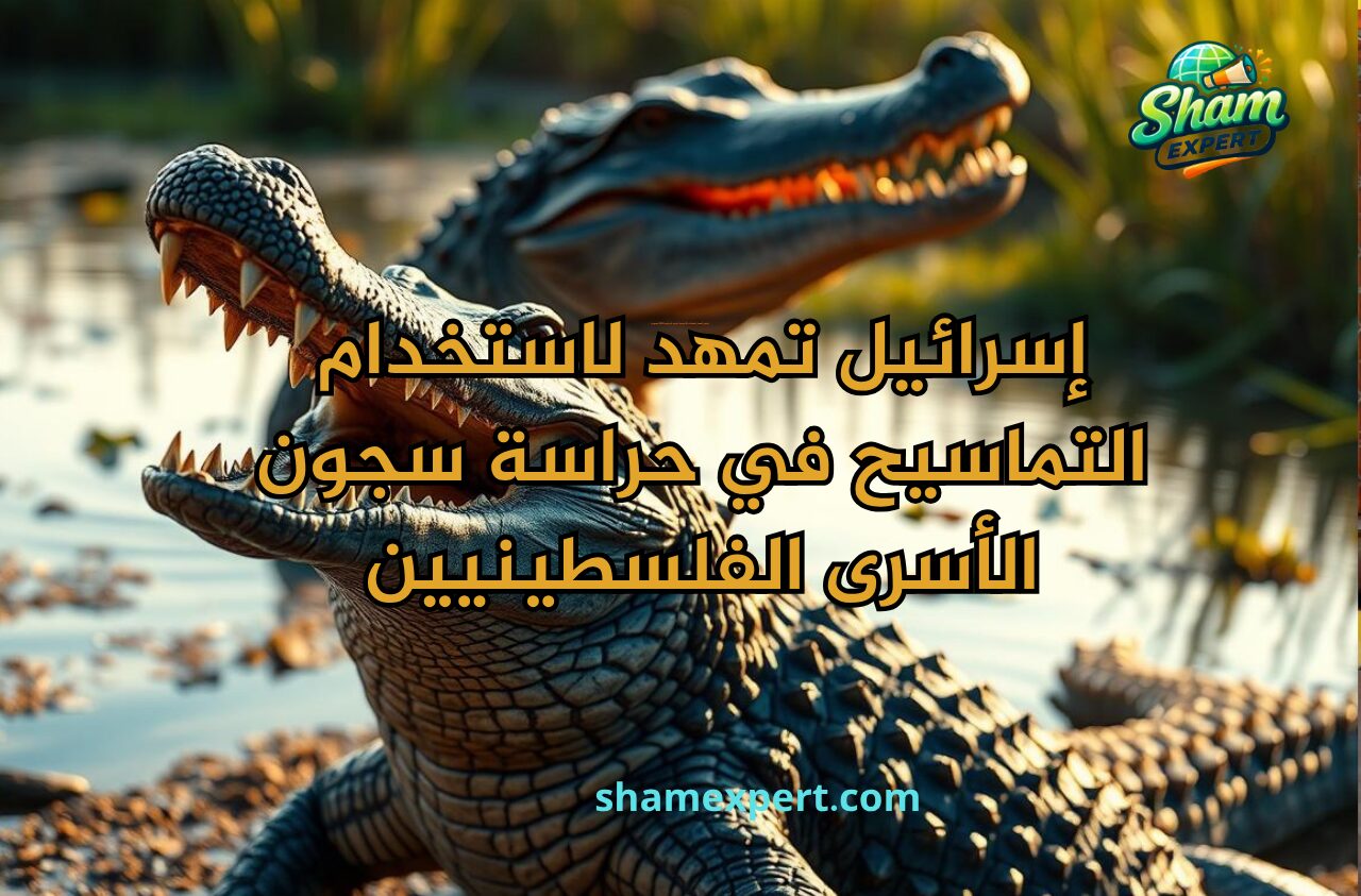 إسرائيل تمهد لاستخدام التماسيح في حراسة سجون الأسرى الفلسطينيين
