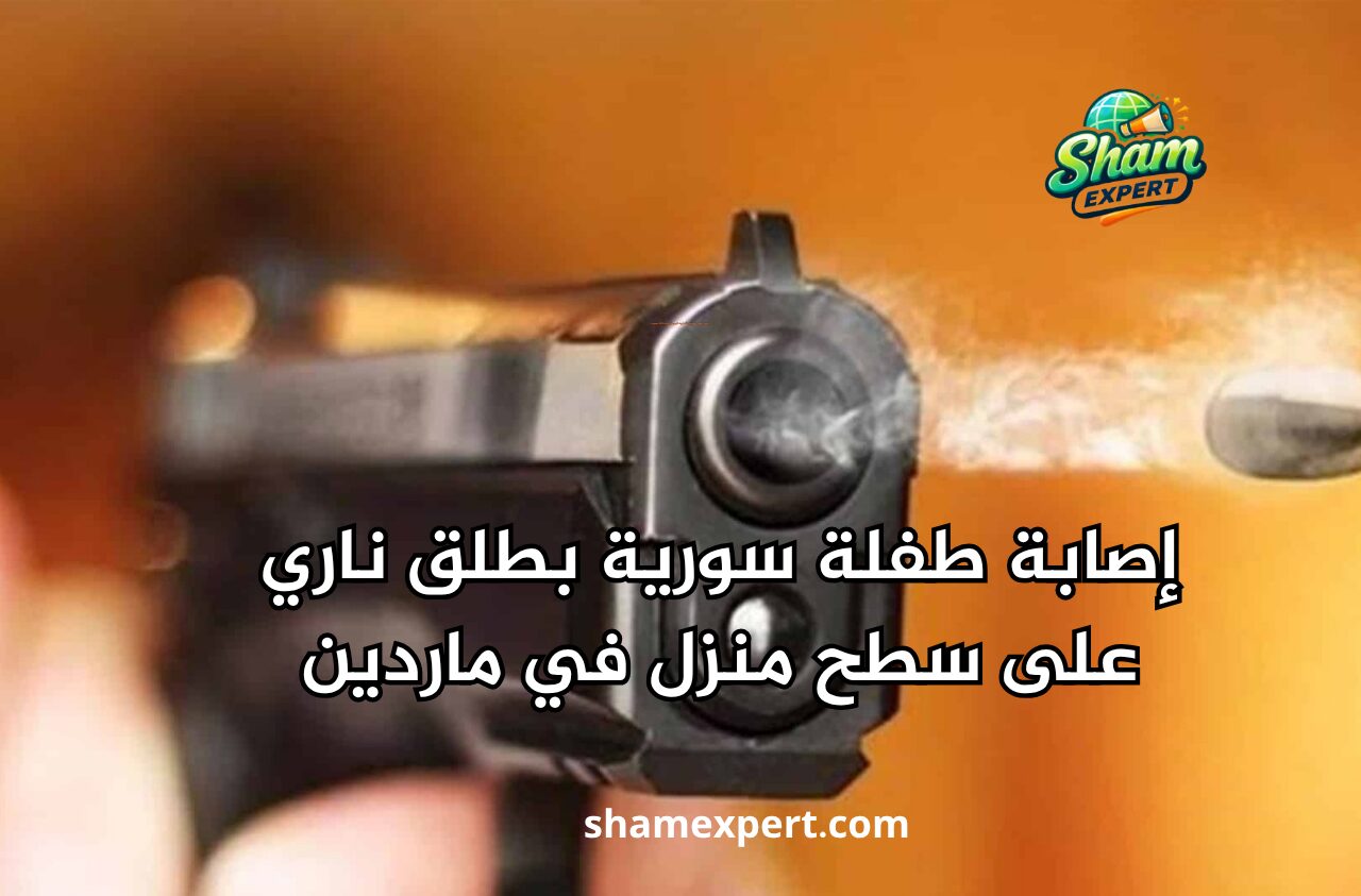 إصابة طفلة سورية بطلق ناري على سطح منزل في ماردين