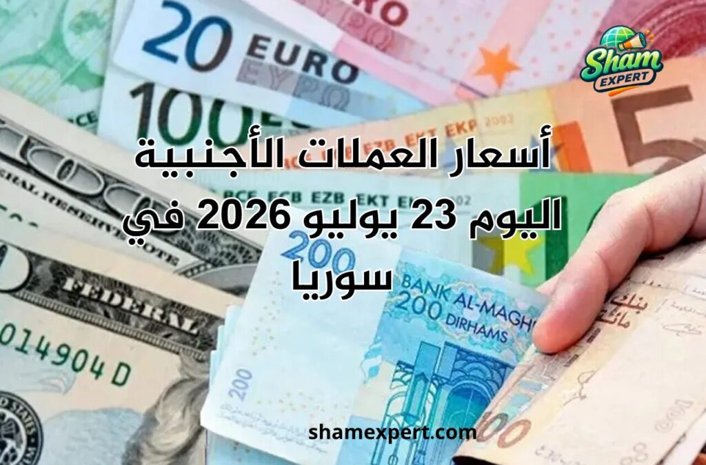 اسعار العملات في سوريا 2026