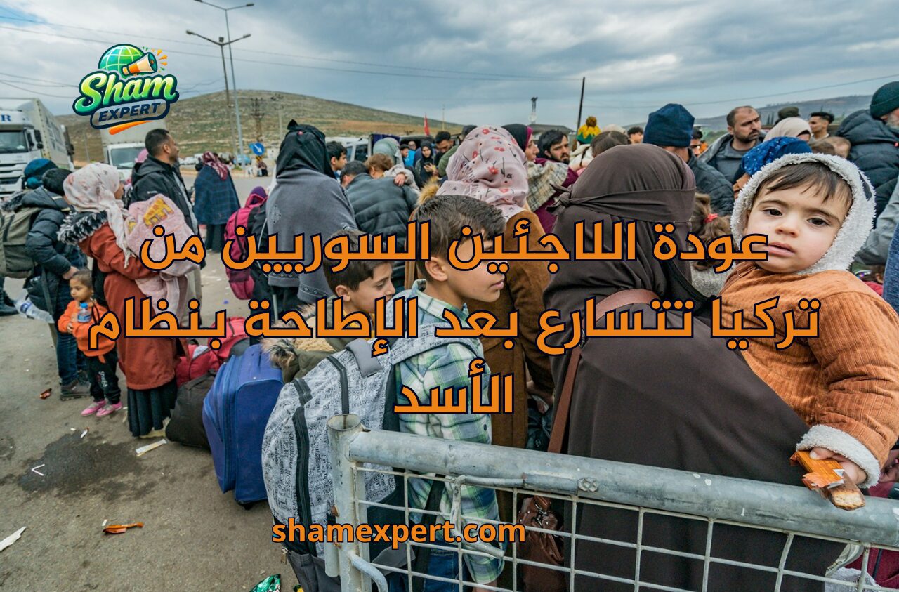 عودة اللاجئين السوريين من تركيا تتسارع بعد الإطاحة بنظام الأسد